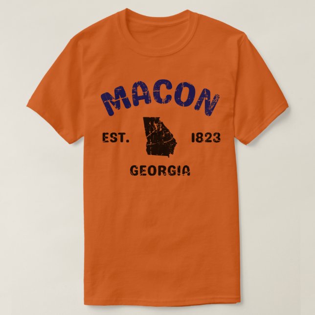 Macon Georgia TShirt 17 T Shirt (Design framsida)