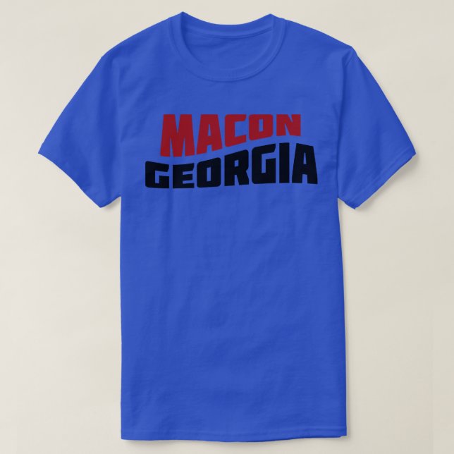 Macon Georgia TShirt 7 T Shirt (Design framsida)