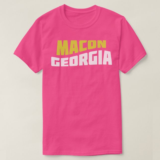 Macon Georgia TShirt 8 T Shirt (Design framsida)