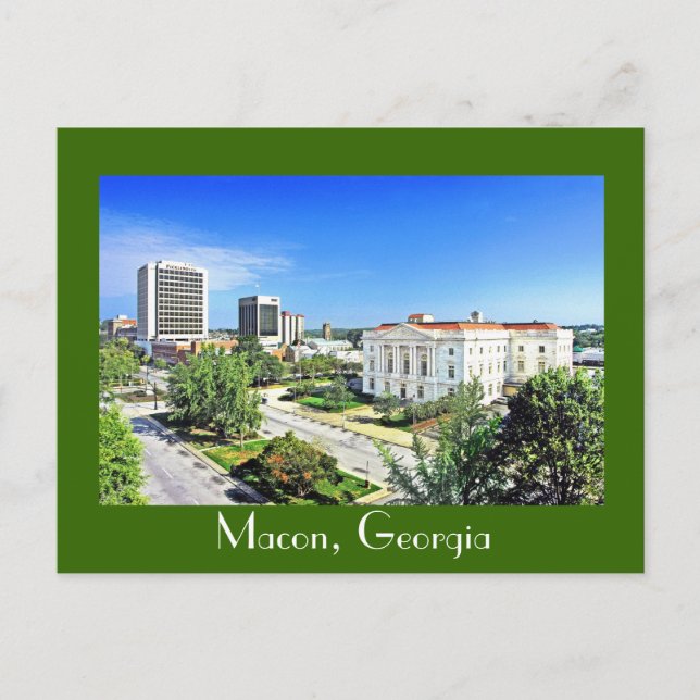Macon, Georgia, USA Vykort (Framsida)