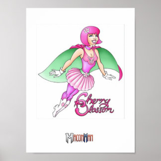 Macon Man Cherry Blommar Poster