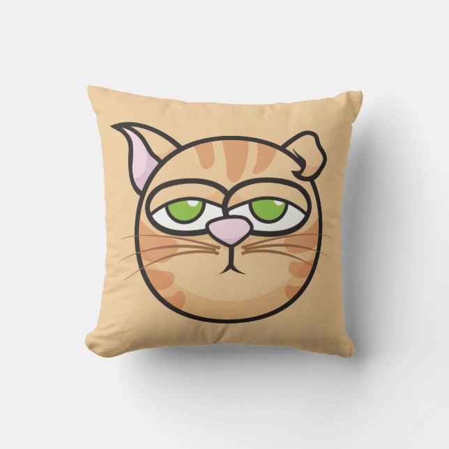 Macon och vänner: Senap kudder Kudde (Framsida)