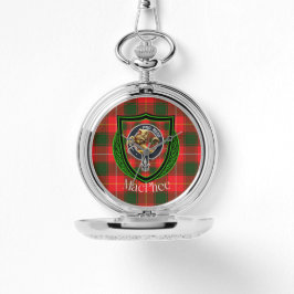 MacPhee Scottish Clan Tartan & Crest Armbandsur