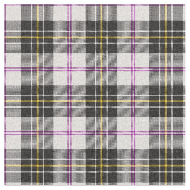 MacPherson Dress Klan Tartan Scottish Play Patter Tyg (Närbild)