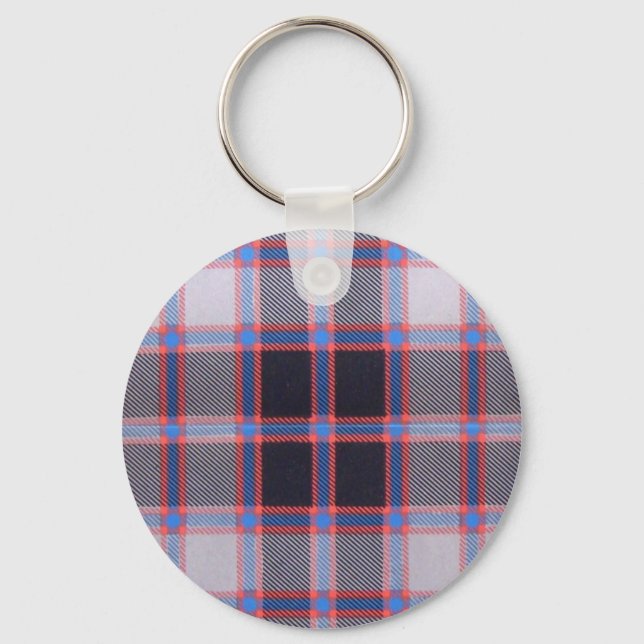MACPHERSON HUNTING TARTAN NYCKELRING (Framsida)
