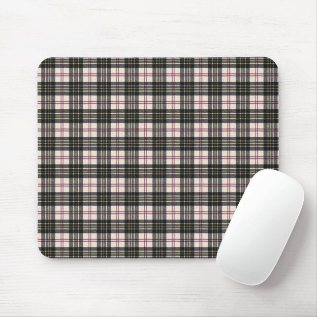 MacPherson Klänning Modern Original Skotsk Tartan Musmatta (Med mus)