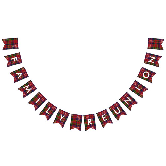 MacPherson Play Anpassningsbar Bunting Banner Vimplar (Alla)