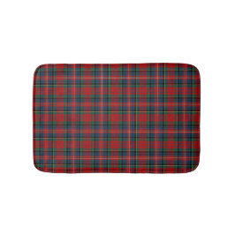 MacPherson Red och Blue Scottish Tartan Badrumsmatta