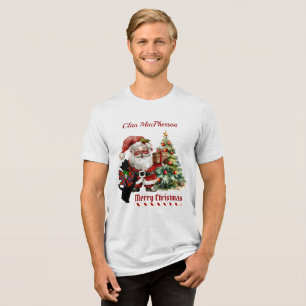 MacPherson Scottie Hund Julafton Personlig T Shirt