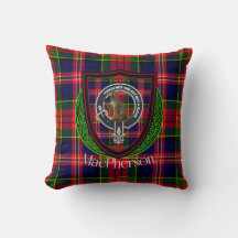 MacPherson Scottish Klan Tartan & Vapensköld