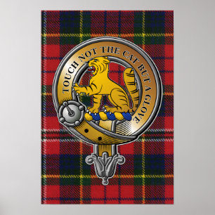 MacPherson Tartan & Badge Poster