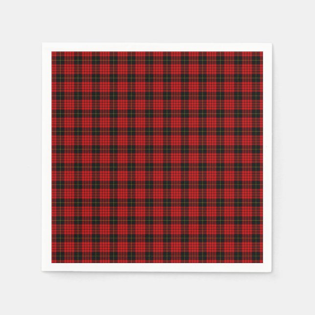MacQueen Tartan Pappersservett (Framsidan)