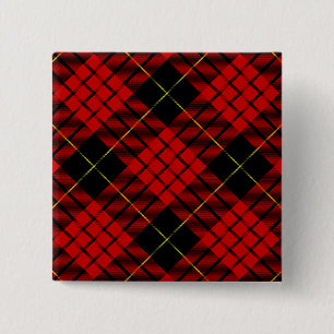 MacQueen Tartan Red and Black Play Knapp