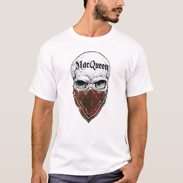 MacQueen Tartanbandit T Shirt (Framsida)