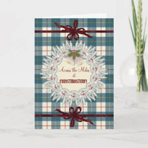 MacRae Conchra skotsk tartan Helgkort