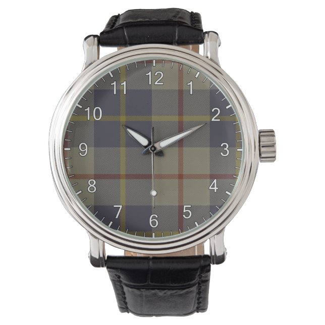 MacRae Klan Tartan Armbandsur (Framsida)