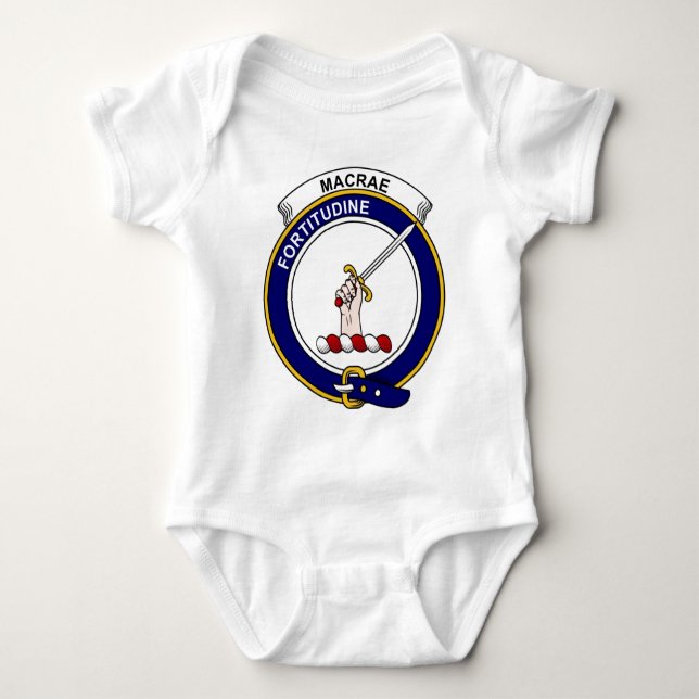 MacRae klanemblem T-shirt (Framsida)
