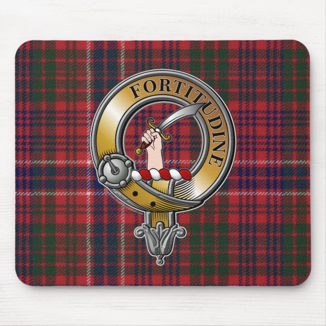 MacRae Tartan & Badge Musmatta (Framsidan)