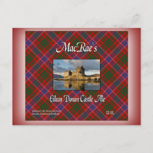 MacRaes Eilean Donan Castle Ale Vykort