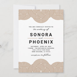 Macrame Bröllop Inbjudningar
