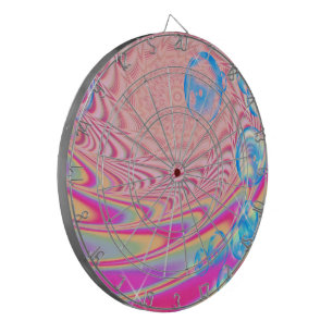 MACRAME’- Colorful Abstrakt Image of Fractal Art - Darttavla