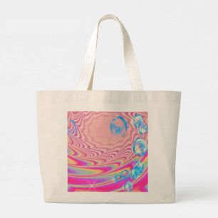 MACRAME’- Colorful Abstrakt Image of Fractal Art - Jumbo Tygkasse