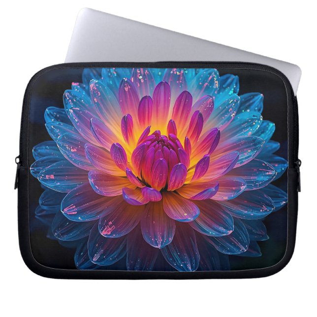 Macro Aurora Bloom 10 inch Laptop Fodral (Framsidan)