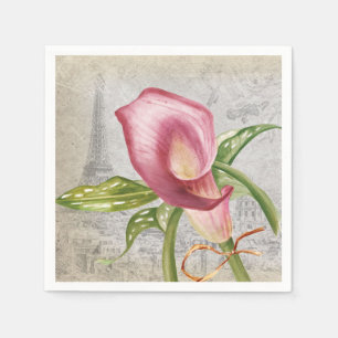 Macro Flower Calla Lily Pappersservett