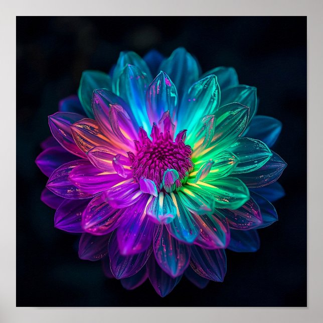 Macro Prism Petals Poster (Framsidan)