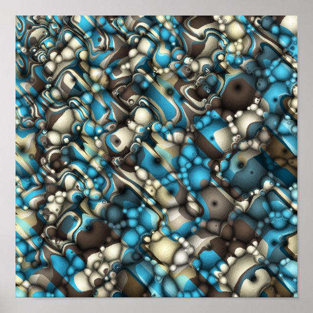 Macro Shapes Abstract Poster (Framsidan)