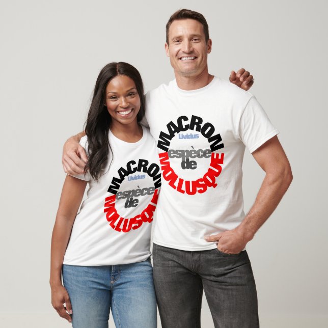 Macron espèce de Mollusque T-Shirt (Unisex)