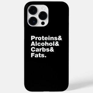 Macronutrients. Proteiner, alkohol och karboner oc