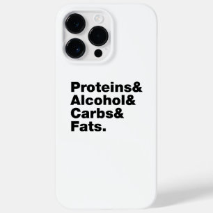 Macronutrients. Proteiner, alkohol och karboner oc