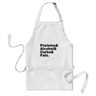 Macronutrients. Proteiner, alkohol och karboner oc Förkläde