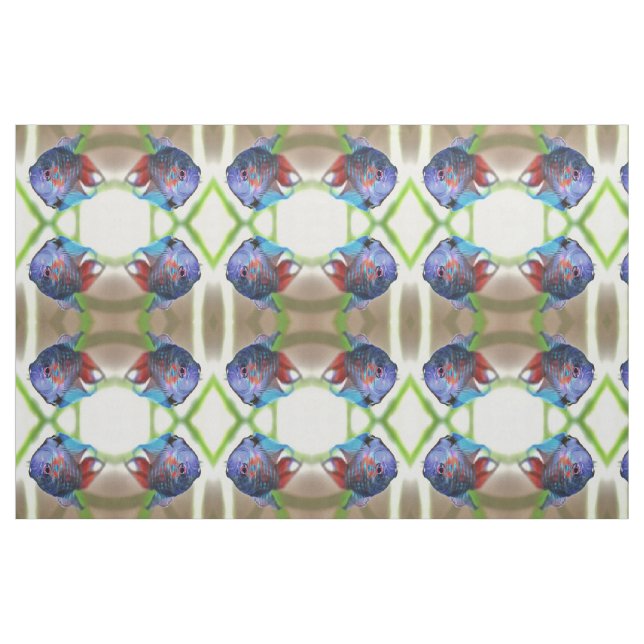Macropodus opercularis tyg (Fat Quarter)