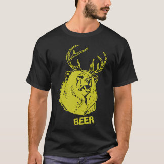 Macs Bear Plus Hjort Shirt&amp; mer grundläggande  T Shirt