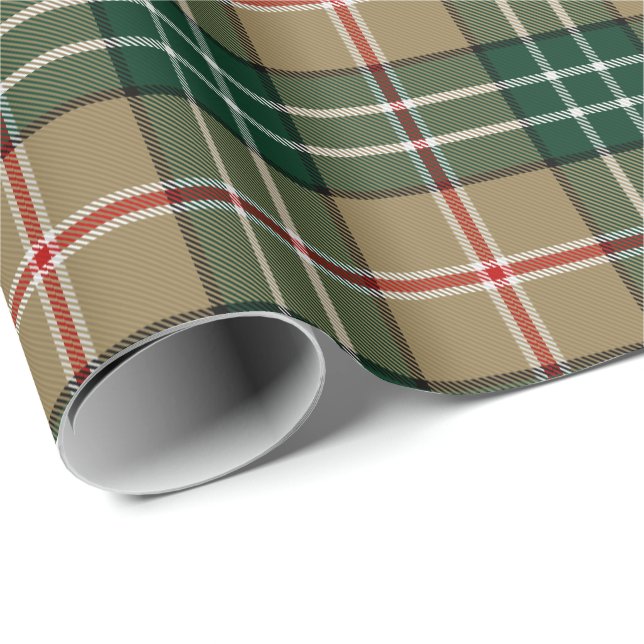 MacShane Tartan Presentpapper (Rullad Hörn)