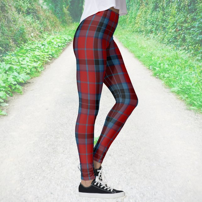 MacTavish Clan Tartan Rutmönster Leggings (Skapare uppladdad)