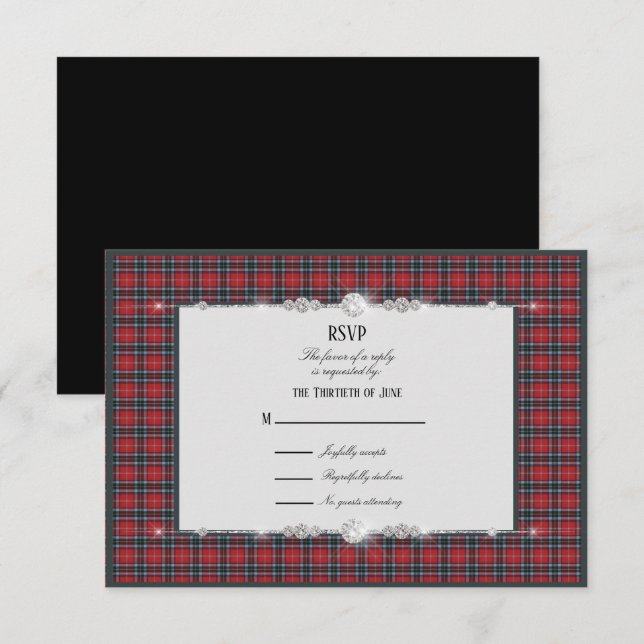 MacTavish Modern Scottish Tartan OSA (Fram/baksida)