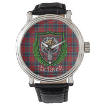 MacTavish Scottish Clan Tartan & Crest