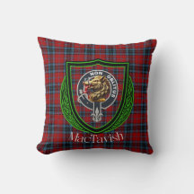 MacTavish skotska klan tartan & vapen