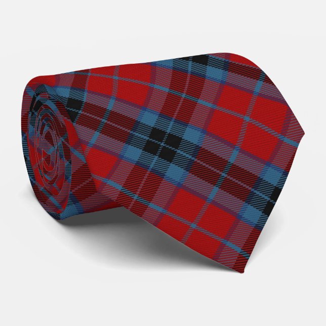 MacTavish Tartan Red och Blue Play Slips (Rullad)