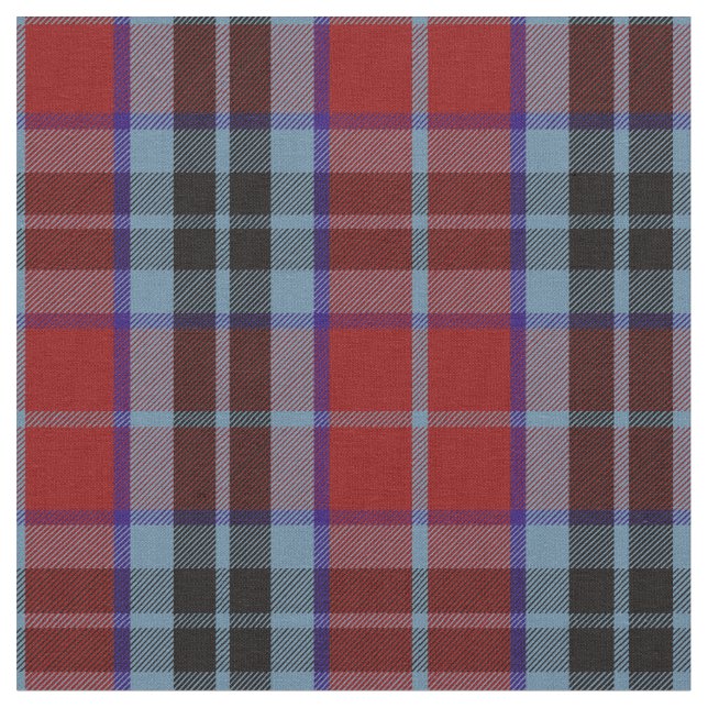 MacTavish Tartantryck Tyg (Närbild)