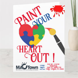 MACTown Paint Your Heart Out Card Tack Kort