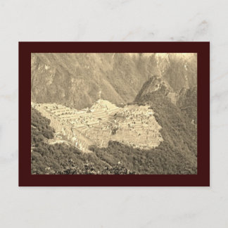 MACU Picchu Vintage vykort