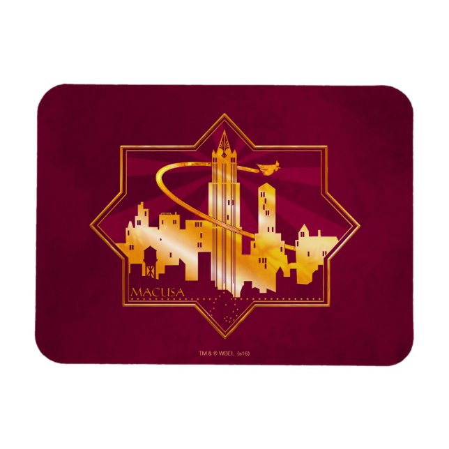 MACUSA™ Graphic Badge Magnet (Horisontell)