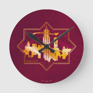 MACUSA™ Graphic Badge Rund Klocka