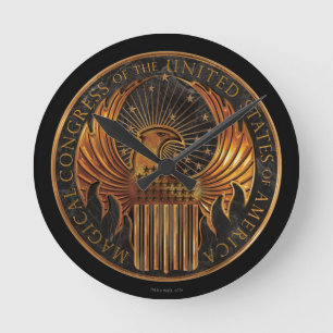 MACUSA™ Medallion Rund Klocka
