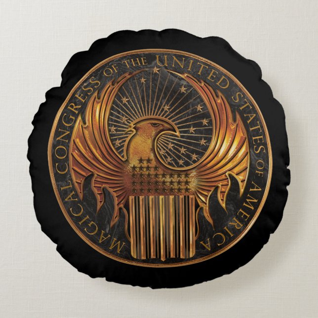 MACUSA™ Medallion Rund Kudde (Framsidan)