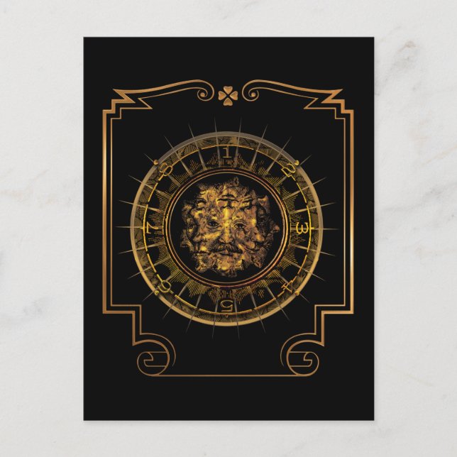 MACUSA™ Multi-Faced Dial Vykort (Framsida)